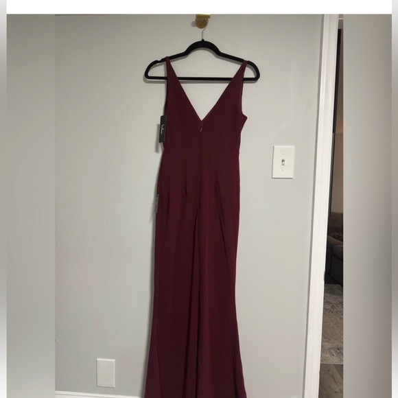 Lulus Burgundy Maxi Dress XS NWTS - Picture 11 of 16